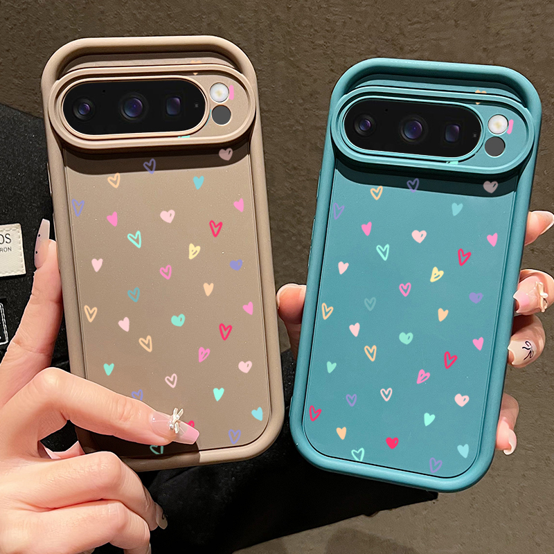 เคสโทรศัพท์แบบนิ่มลายหัวใจสีสั - Google Pixel 9 Pro บทวิจารณ์และราคา